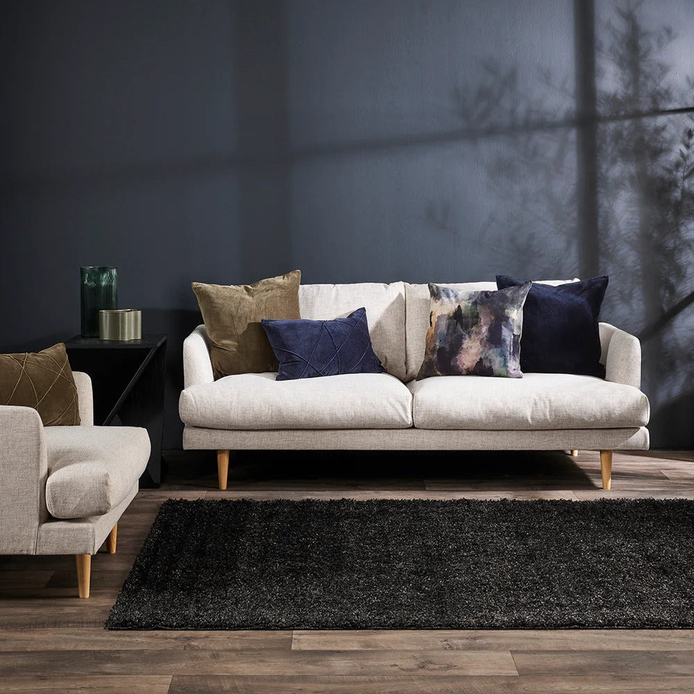 Ex Display - Ollo Alba Cushion with Feather Inserts - Toffee Cushion Furtex-Local