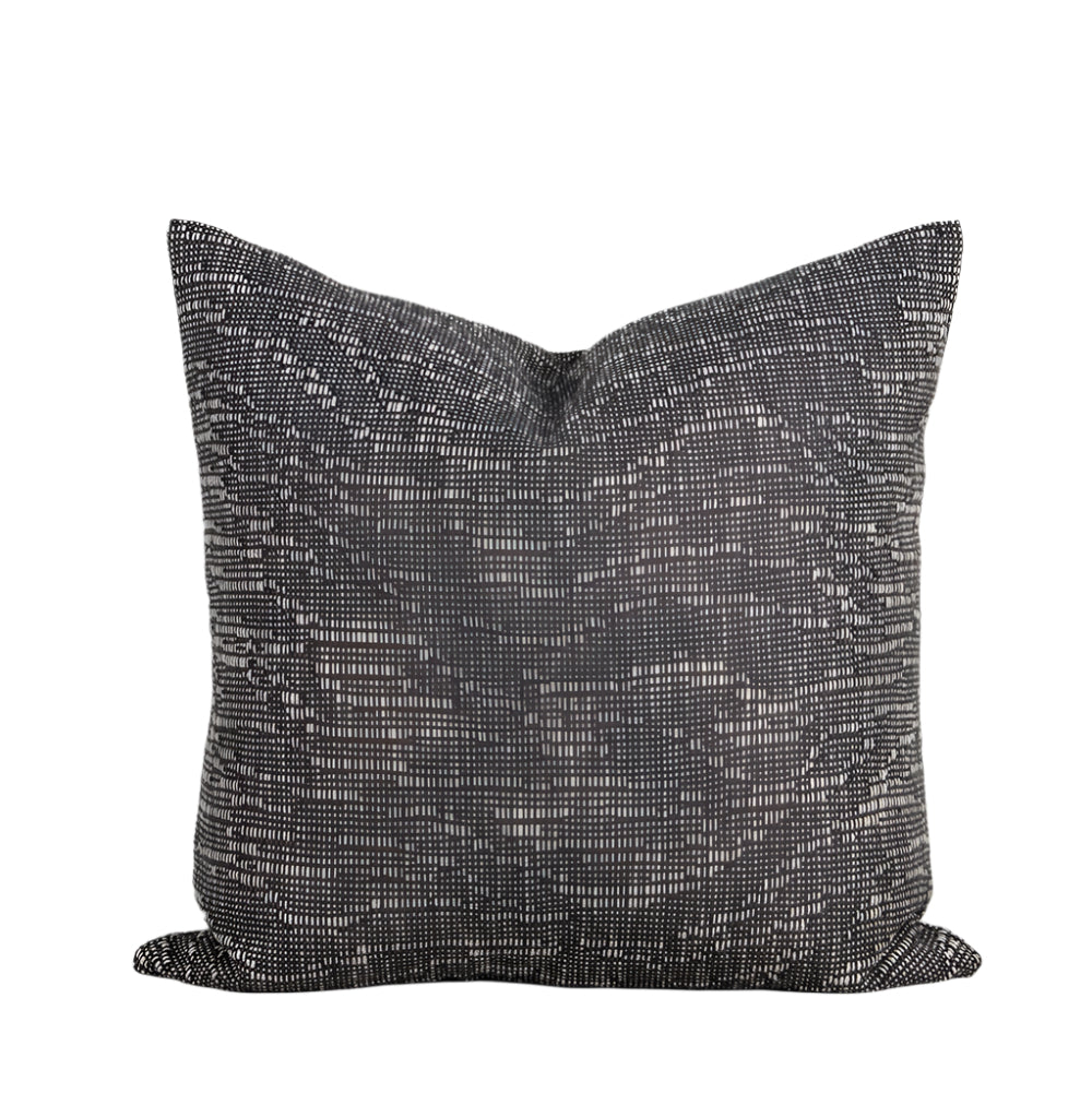 Alder 55cm Cushion Furtex-Local Polyester Alder Dark Chocolate