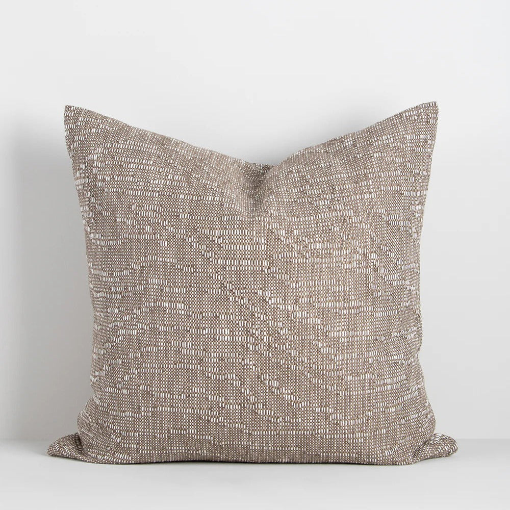 Alder 55cm Cushion Furtex-Local Polyester Alder Coffee