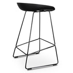 Allen 65cm Bar Stool - Full Black Bar Stool Swady-Core   