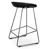 Allen 65cm Bar Stool - Full Black Bar Stool Swady-Core   