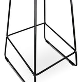Allen 65cm Bar Stool - Full Black Bar Stool Swady-Core   