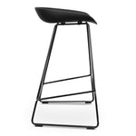 Allen 65cm Bar Stool - Full Black Bar Stool Swady-Core   