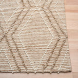 Amelia Boho Textured Hypo-Allergenic Wool Rug - Beige Rug Mos-Local