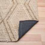 Amelia Boho Textured Hypo-Allergenic Wool Rug - Beige Rug Mos-Local