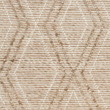 Amelia Boho Textured Hypo-Allergenic Wool Rug - Beige Rug Mos-Local