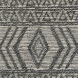 Amelia Tribal Textured Hypo-Allergenic Wool Rug - Charcoal Rug Mos-Local