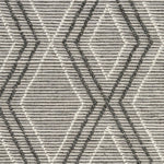 Amelia Boho Textured Hypo-Allergenic Wool Rug - Charcoal Rug Mos-Local