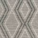 Amelia Boho Textured Hypo-Allergenic Wool Rug - Charcoal Rug Mos-Local