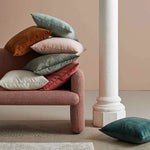 Ava 50x 50cm Velvet Cushion Cushion Weave-Local