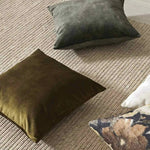 Ava 50x 50cm Velvet Cushion Cushion Weave-Local