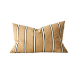 Vinnie 50cm Classic Linen Blend Stripe Cushion Cushion Weave-Local