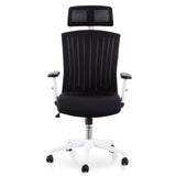 Ex Display - Caleb Mesh Office Chair - Black and White Office Chair LF-Core   