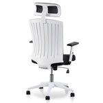 Ex Display - Caleb Mesh Office Chair - Black and White Office Chair LF-Core   