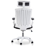 Ex Display - Caleb Mesh Office Chair - Black and White Office Chair LF-Core   