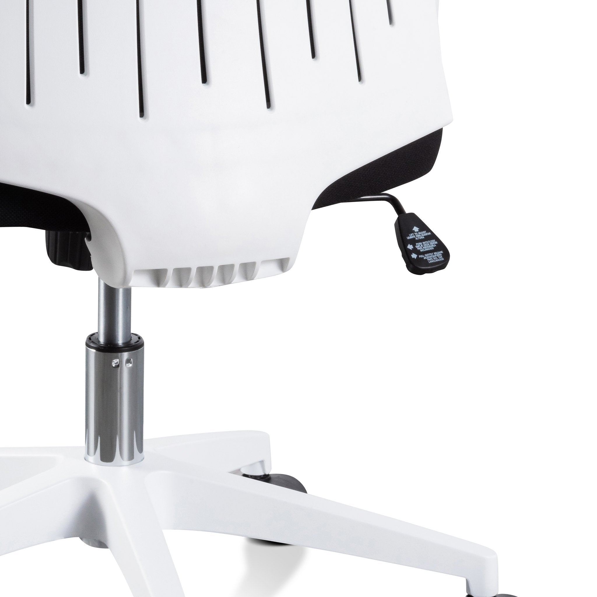 Ex Display - Caleb Mesh Office Chair - Black and White Office Chair LF-Core   