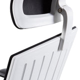 Ex Display - Caleb Mesh Office Chair - Black and White Office Chair LF-Core   