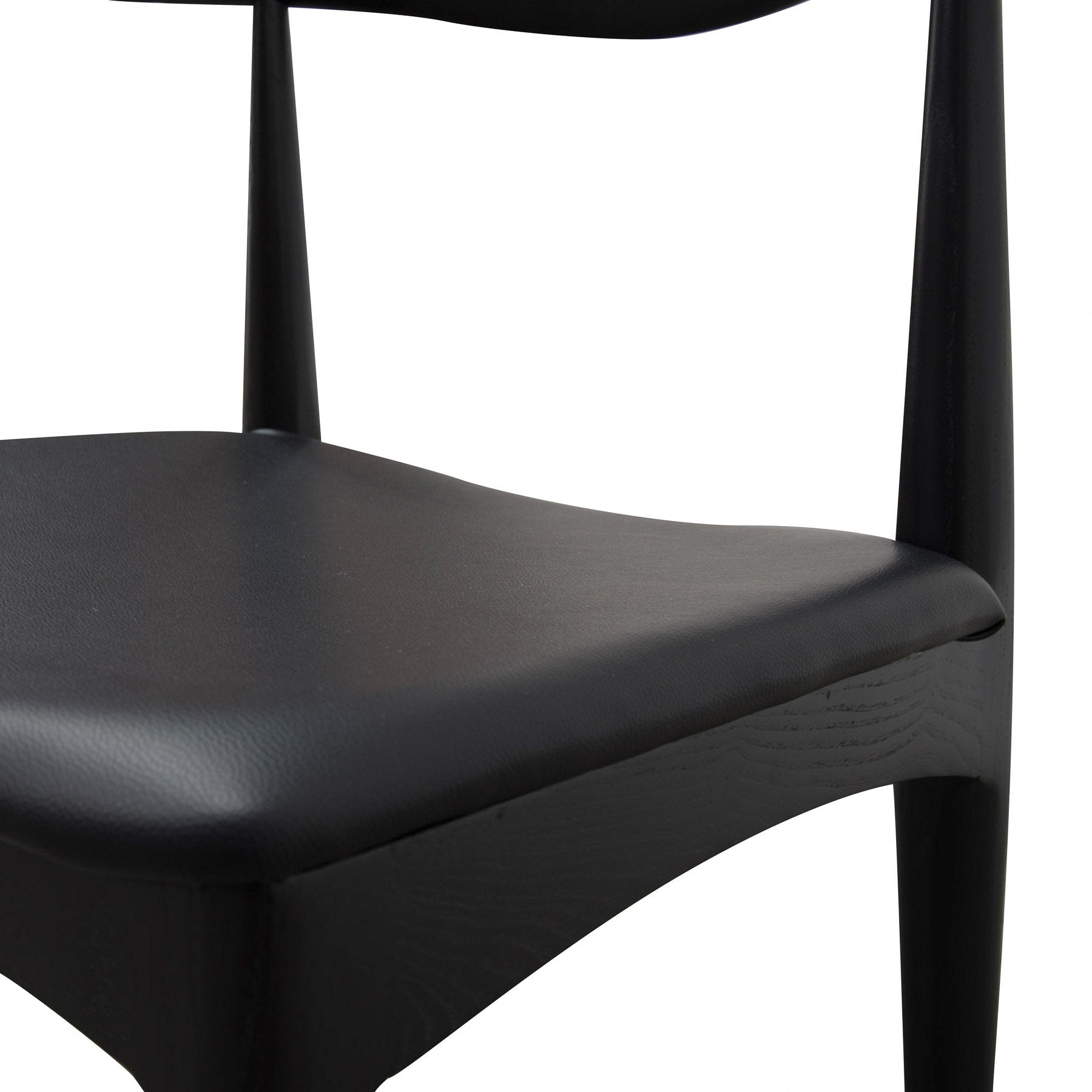 Set of 2 - Henrik Dining Chair - Full Black Dining Chair Swady-Core   