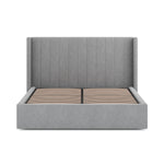 Hillsdale Wide Base Queen Bed Frame - Flint Grey Bed Frame Ming-Core   