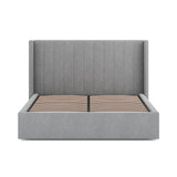 Hillsdale Wide Base Queen Bed Frame - Flint Grey Bed Frame Ming-Core   