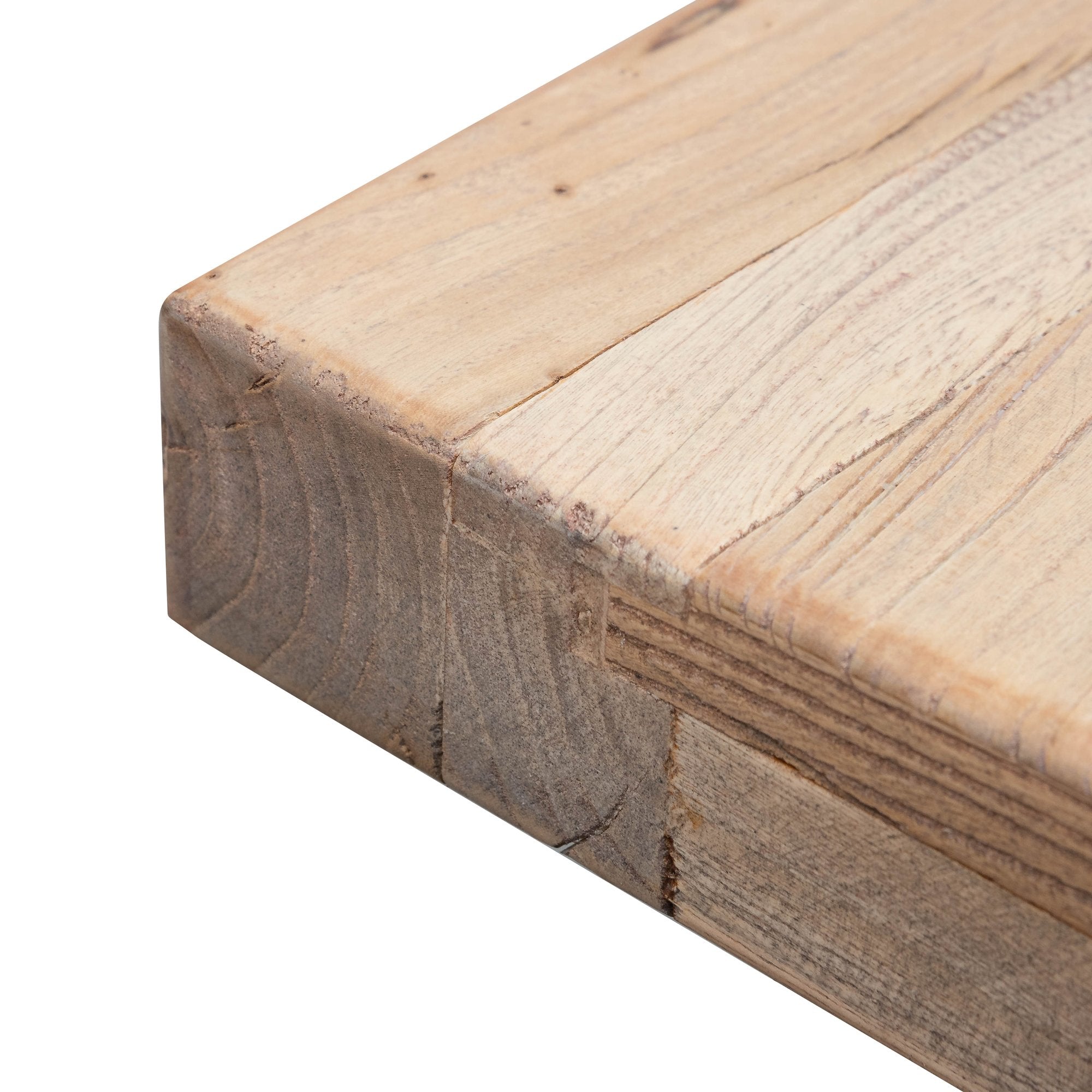 Ex Display - Dalton Reclaimed Wood 1.98m Dining Table - Rustic Natural Dining Table Reclaimed-Core