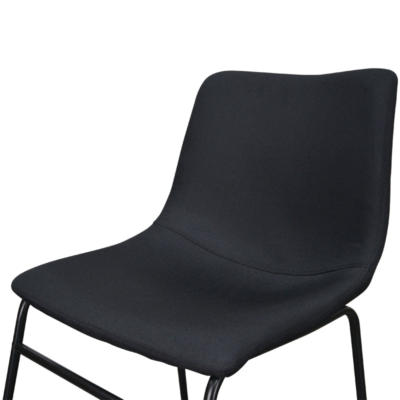 Ex Display - Darcy Plywood Industrial Bucket Dining Chair - Black Dining Chair Sendo-Core