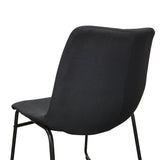 Ex Display - Darcy Plywood Industrial Bucket Dining Chair - Black Dining Chair Sendo-Core