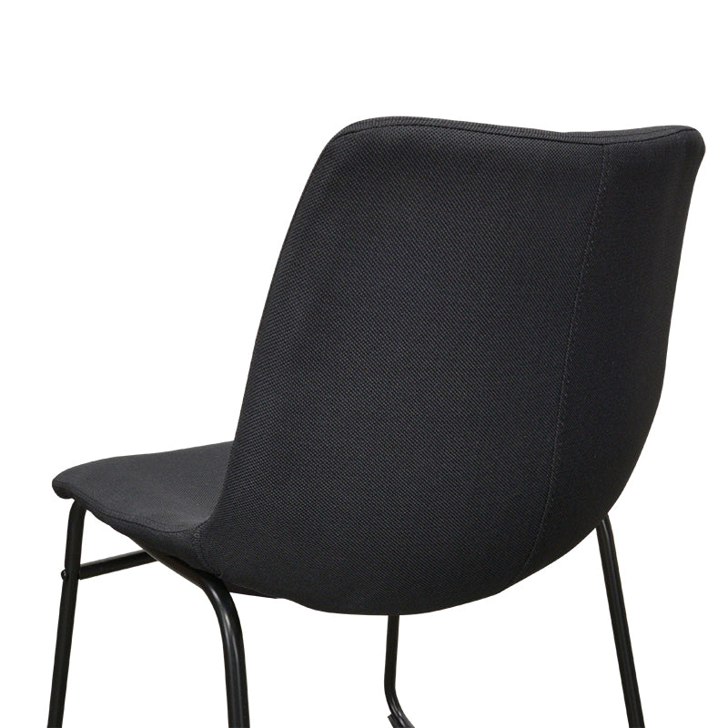 Ex Display - Darcy Plywood Industrial Bucket Dining Chair - Black Dining Chair Sendo-Core