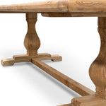 Titan Reclaimed 2.4m ELM Wood Dining Table - Rustic Natural Dining Table Reclaimed-Core
