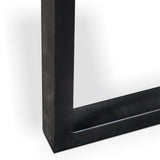 Ex Display- Edwin Reclaimed Elm Wood 2.4m Dining Table - Upgraded Top Dining Table Reclaimed-Core   