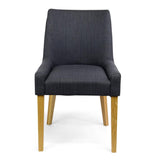 Ex Display - Ella Scoop Back Steel Upholstered Dining Chair Dining Chair VN-Core