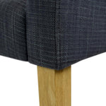 Ex Display - Ella Scoop Back Steel Upholstered Dining Chair Dining Chair VN-Core