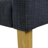 Ex Display - Ella Scoop Back Steel Upholstered Dining Chair Dining Chair VN-Core