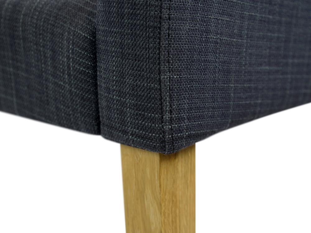 Ex Display - Ella Scoop Back Steel Upholstered Dining Chair Dining Chair VN-Core