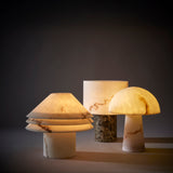 Marbi Table Lamp - Ivory Desk Lamp Albi-Local