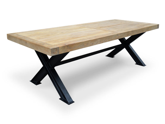 Harrison 2.4m Reclaimed Elm Wood Dining Table DT052
