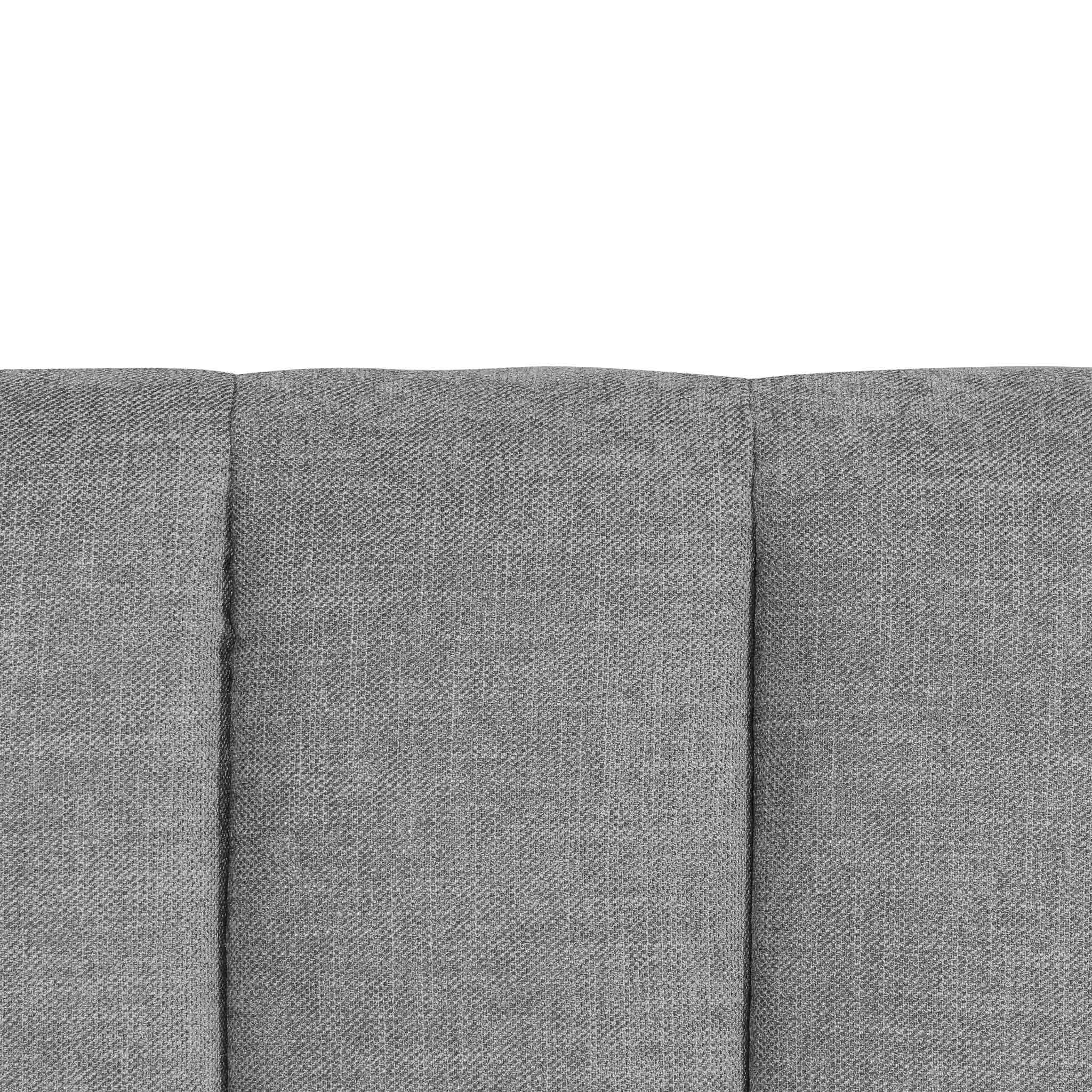 Hillsdale Wide Base Queen Bed Frame - Flint Grey Bed Frame Ming-Core   