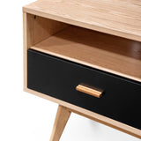 Ex Display - Jerald 180cm Wooden TV Entertainment Unit - Natural TV/Entertainment Unit KD-Core   