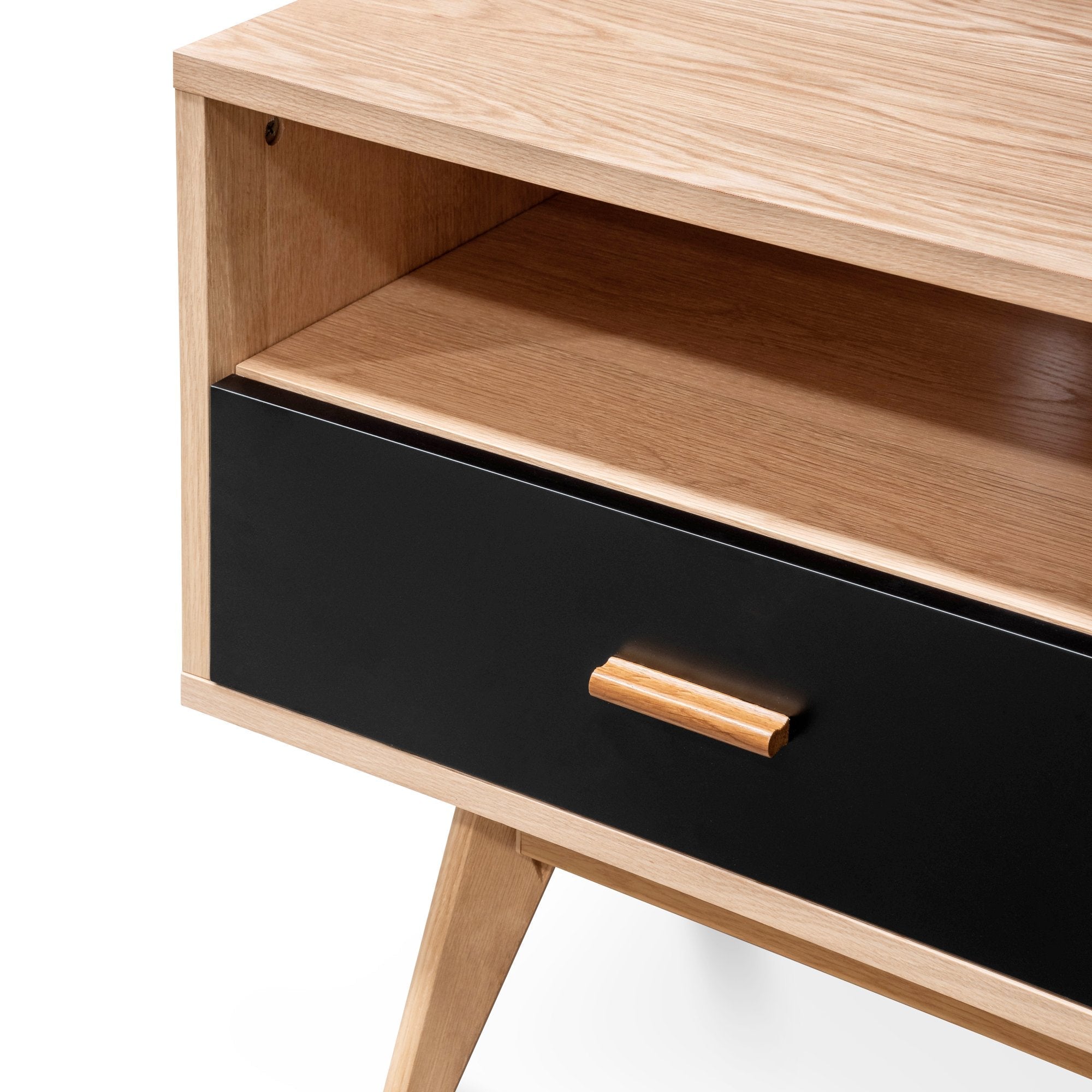 Ex Display - Jerald 180cm Wooden TV Entertainment Unit - Natural TV/Entertainment Unit KD-Core   