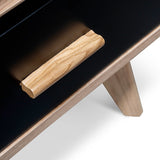 Ex Display - Jerald 180cm Wooden TV Entertainment Unit - Natural TV/Entertainment Unit KD-Core   