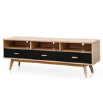 Ex Display - Jerald 180cm Wooden TV Entertainment Unit - Natural TV/Entertainment Unit KD-Core   
