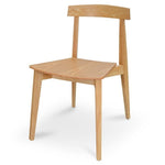 Set of 2 - Jira Wood Dining Chair - Natural Dining Chair Drake-Core   