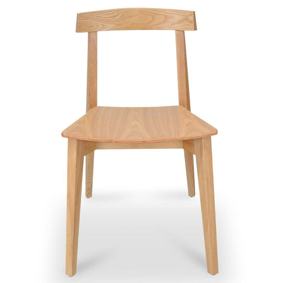 Set of 2 - Jira Wood Dining Chair - Natural Dining Chair Drake-Core   