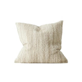 Gigi 50cm Wool Blend Boucle Cushion Cushion Weave-Local Gigi Natural Polyester