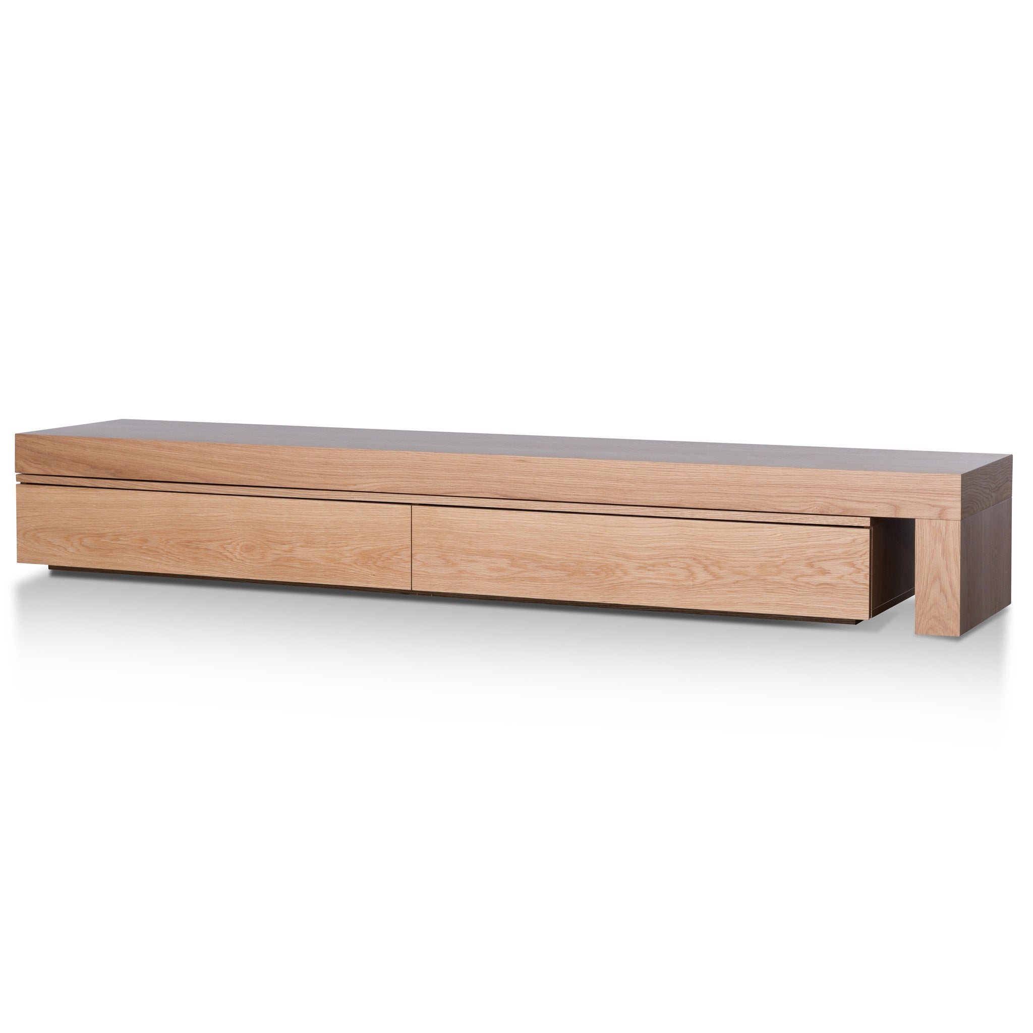 Katherine Extendable Entertainment TV Unit - Natural Oak TV/Entertainment Unit Century-Core