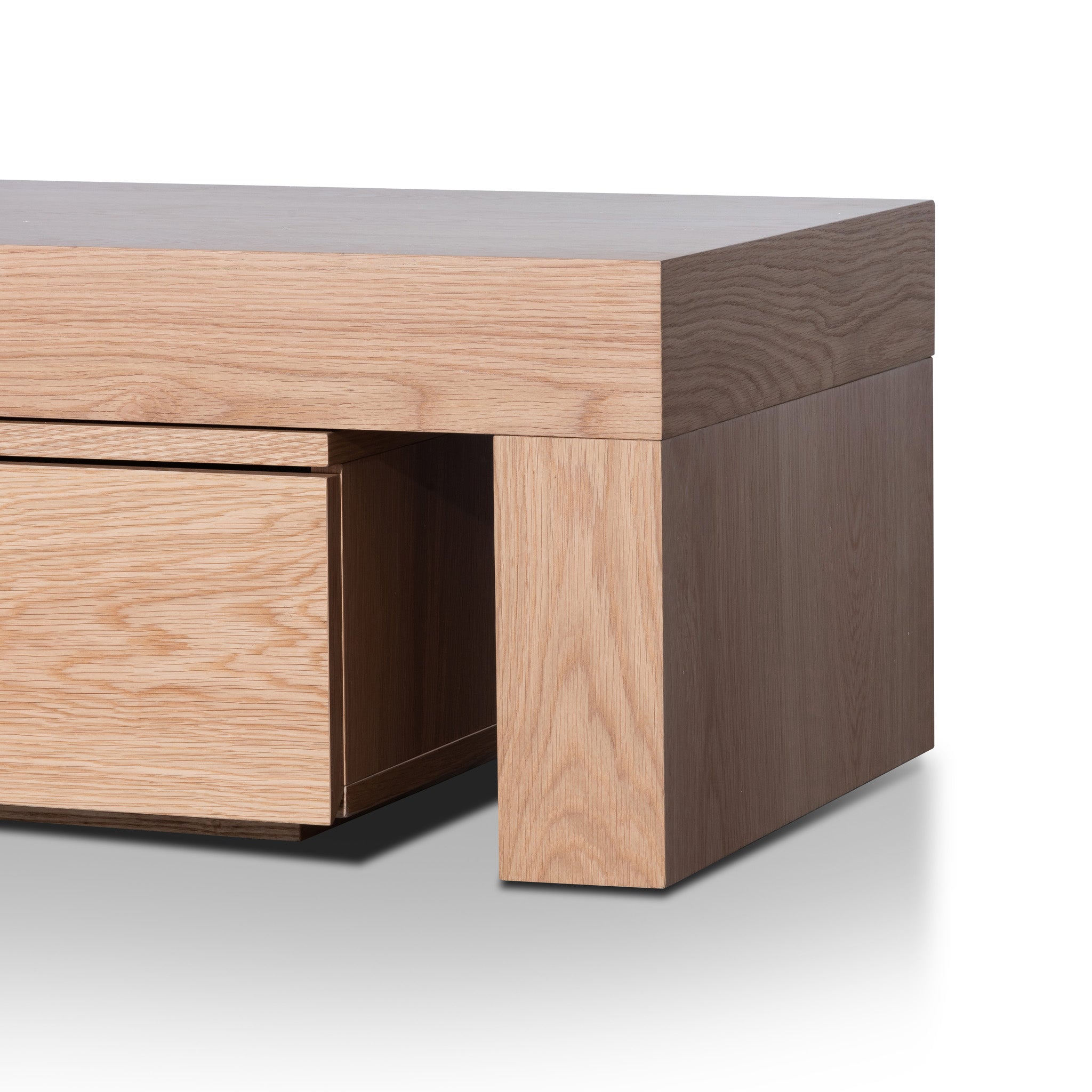 Katherine Extendable Entertainment TV Unit - Natural Oak TV/Entertainment Unit Century-Core