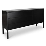 Ex Display - Kelly Wooden Sideboard and Buffet - Black Buffet & Sideboard Dwood-Core   