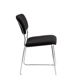 Ex Display - Leo Visitors Chair - Black - Last One Office Chair dynamic - Local