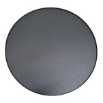 Ex Display - Luna 90cm Oak Top Round Coffee Table - Black Coffee Table Better B-Core