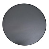 Ex Display - Luna 90cm Oak Top Round Coffee Table - Black Coffee Table Better B-Core